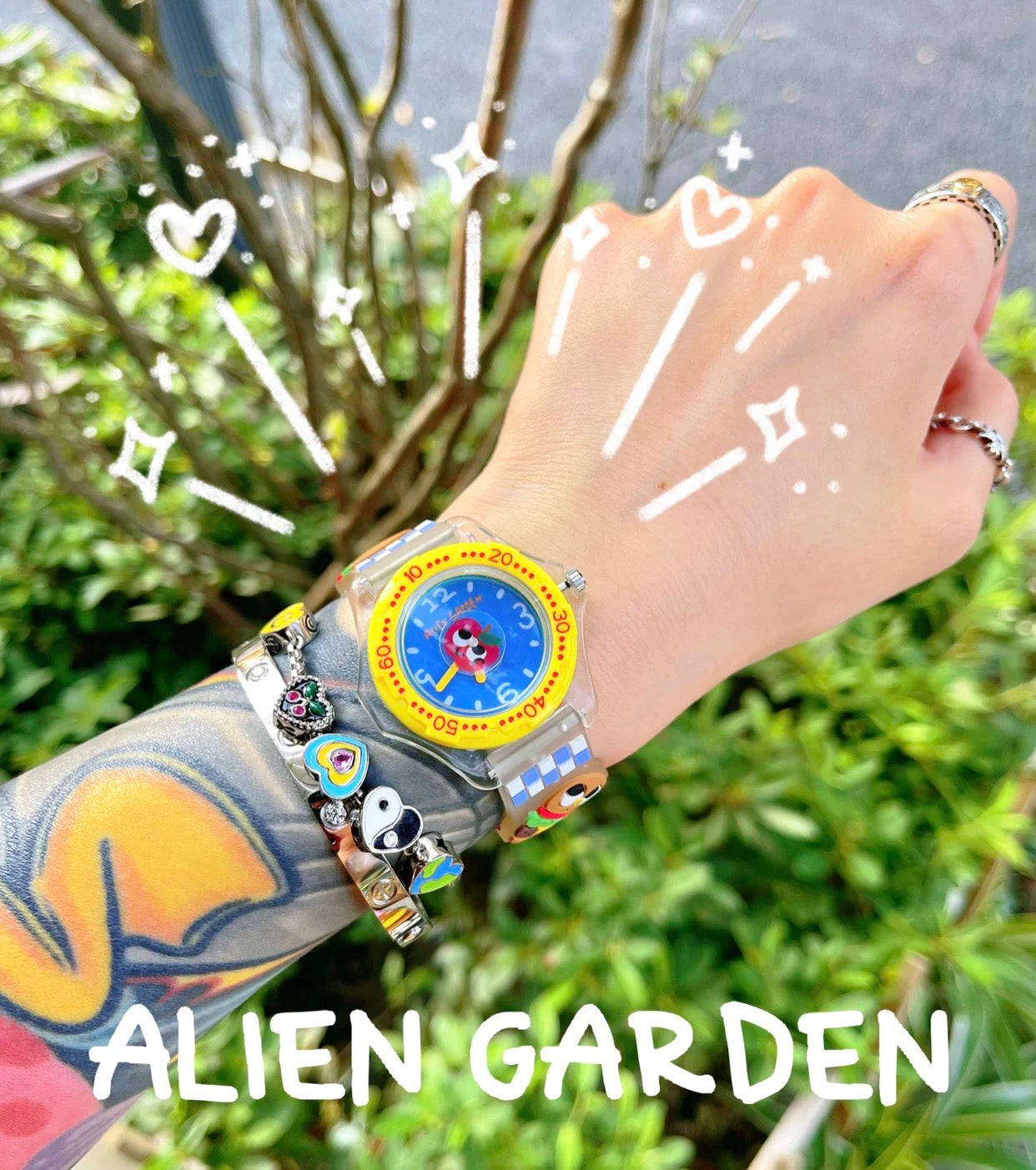 The CUTE Watch - Alien Garden