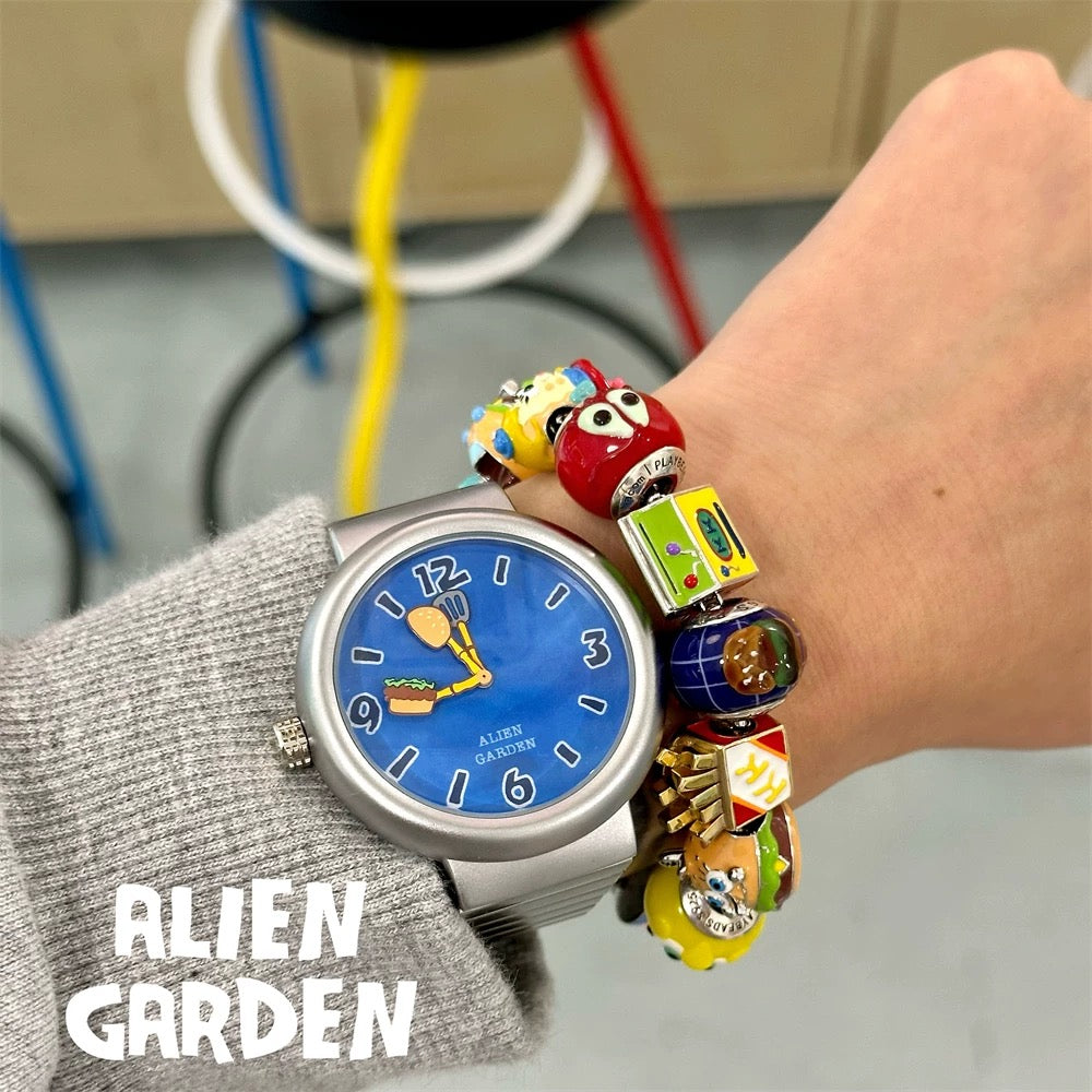 Hamburger Watch - Alien Garden