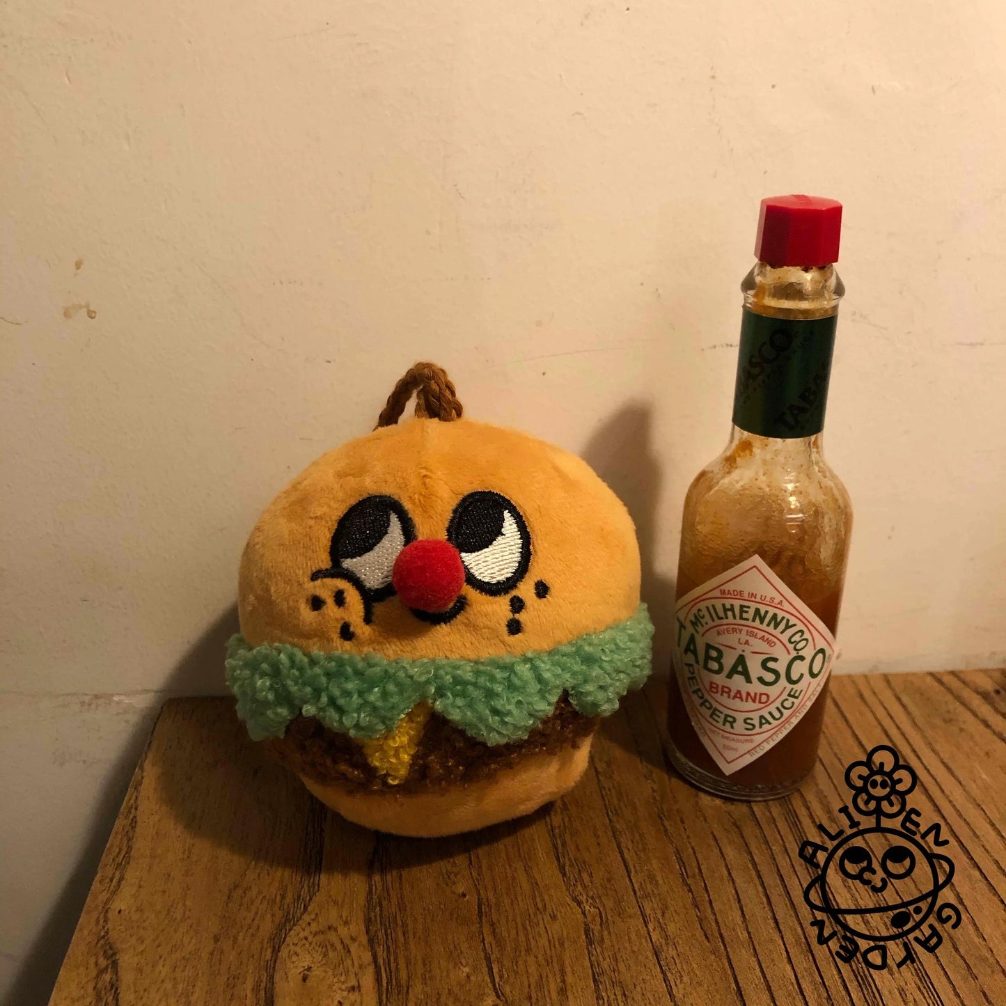 POPO Burger Plush Pendant - Alien Garden
