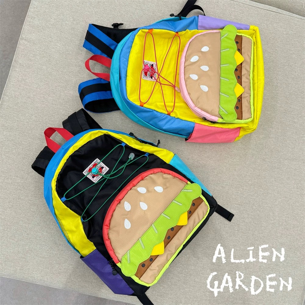 Burger outdoor hiking backpack - Alien Garden