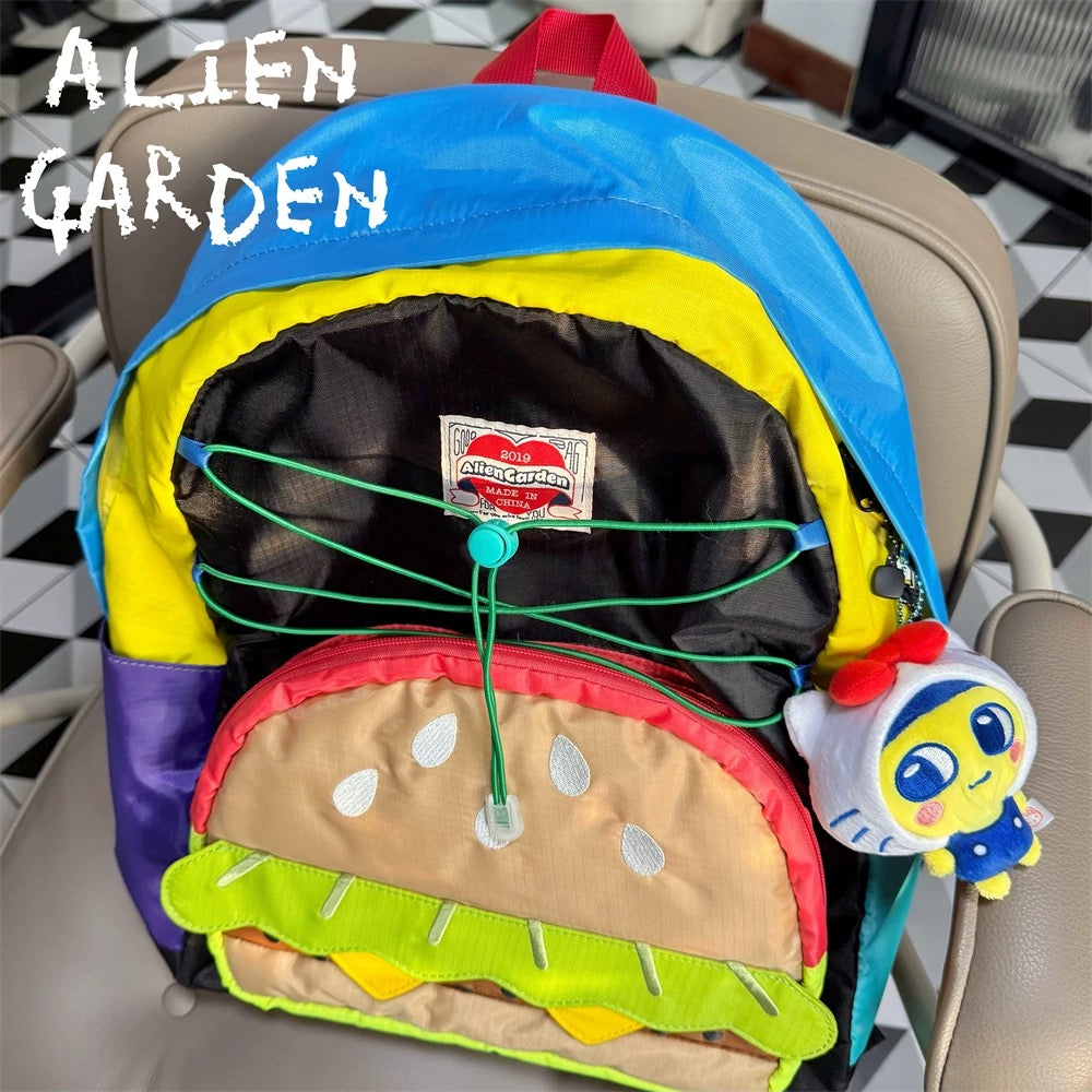 Burger outdoor hiking backpack - Alien Garden