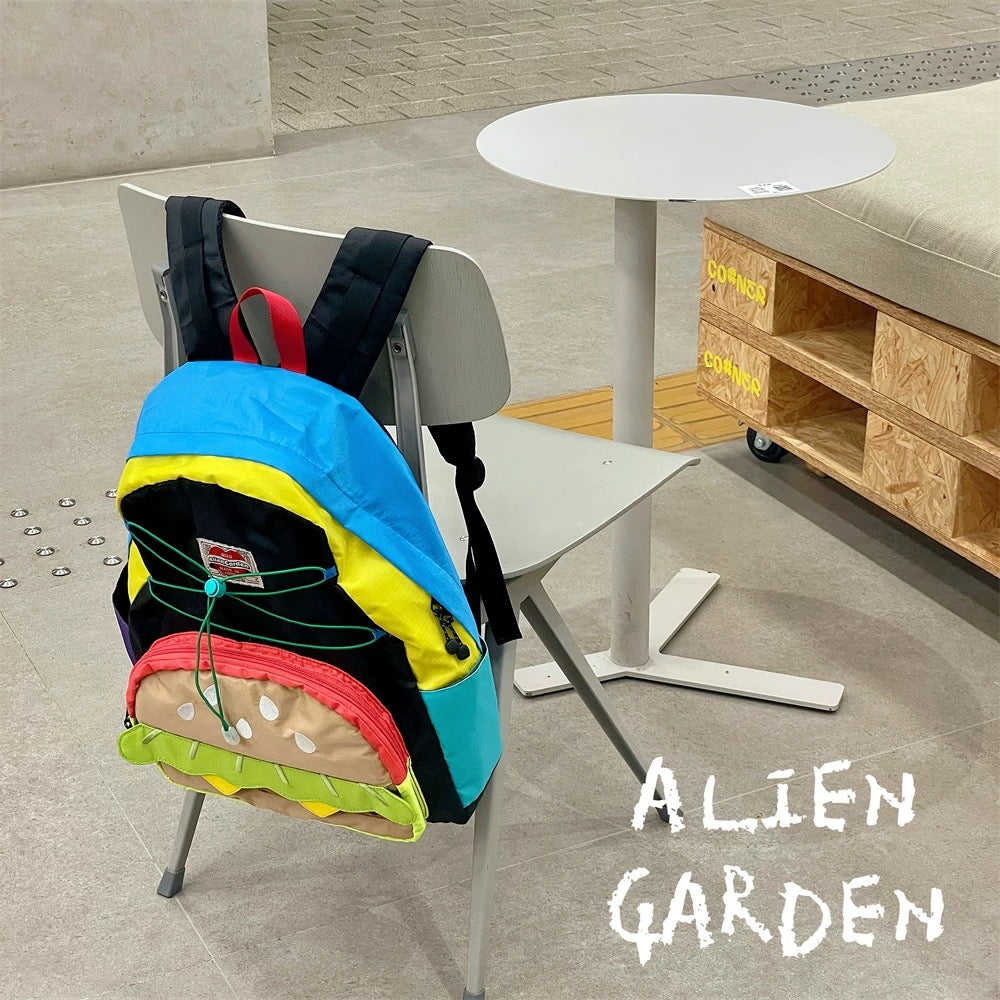 Burger outdoor hiking backpack - Alien Garden