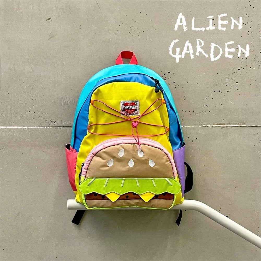 Burger outdoor hiking backpack - Alien Garden