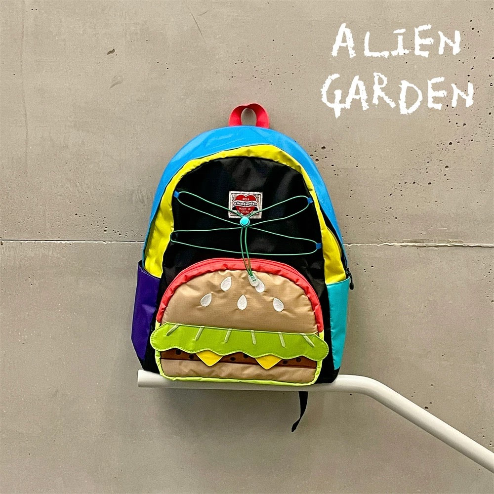 Burger outdoor hiking backpack - Alien Garden