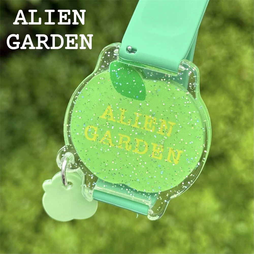Green Apple Watch - Alien Garden