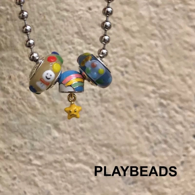Rainbow wind chimes-PLAYBEADS