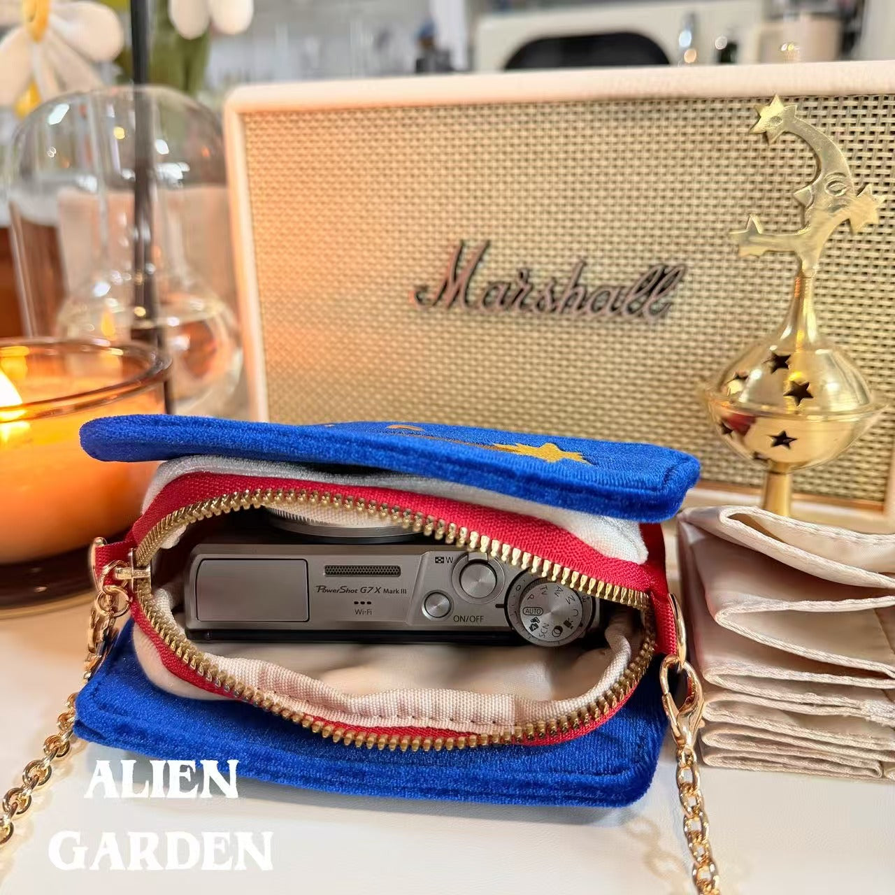 Stars&Moon Jewelry Pouch - AlienGarden