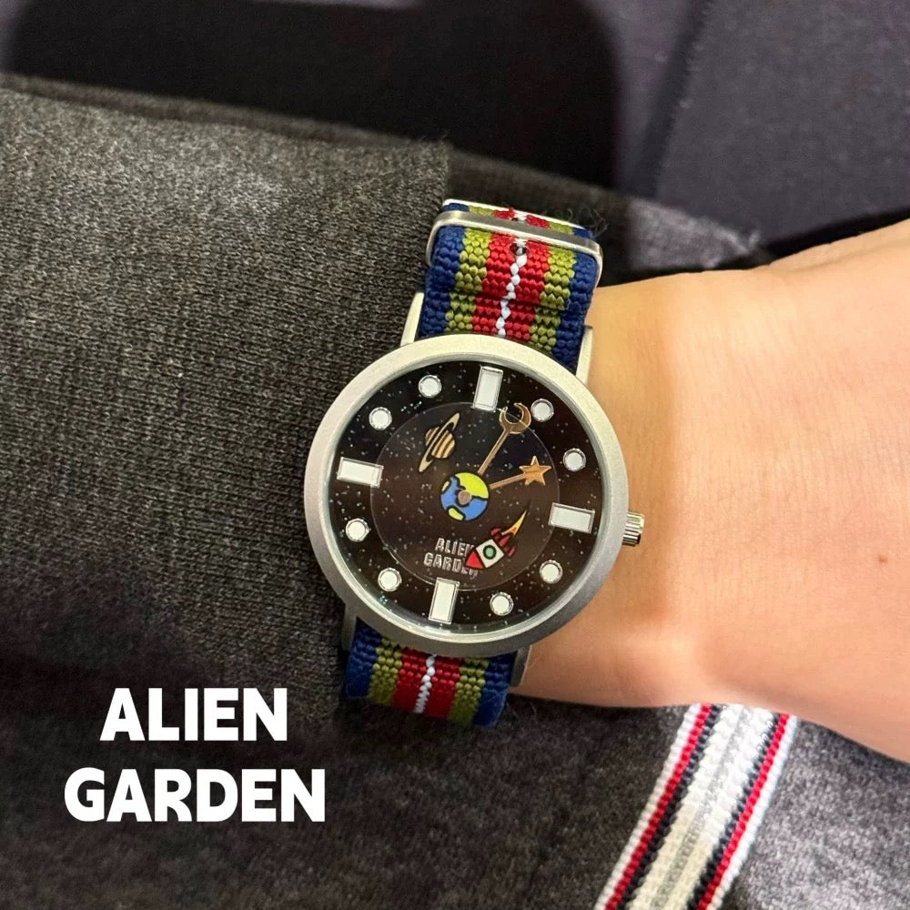 Universe Earth Rocket Watch - Alien Garden