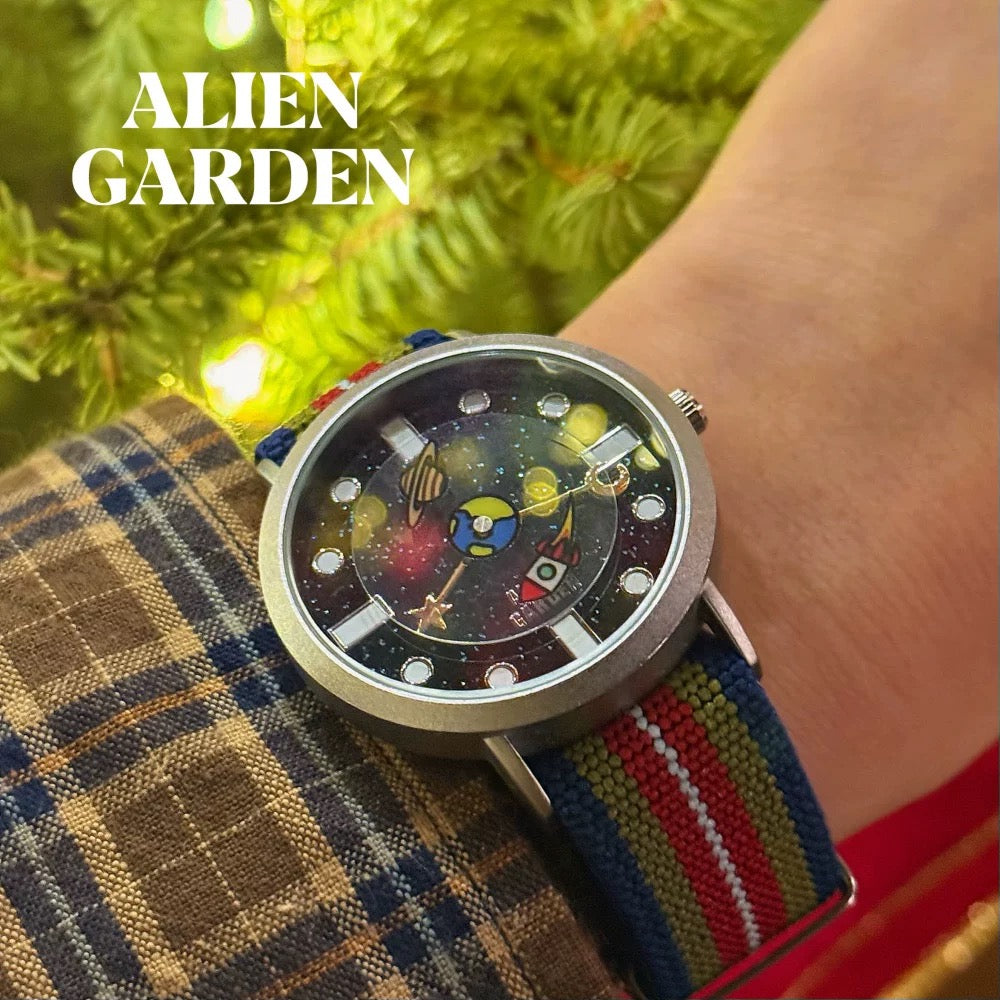 Universe Earth Rocket Watch - Alien Garden