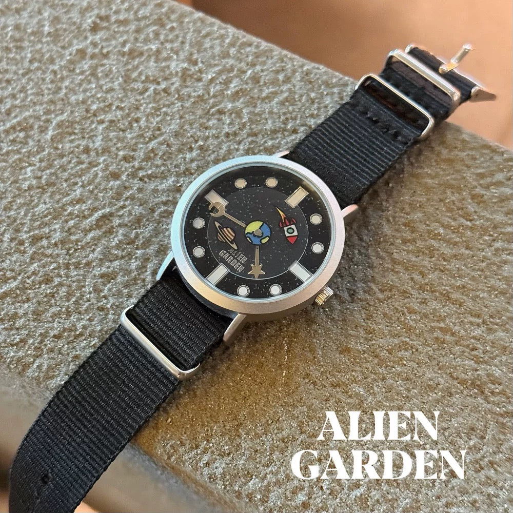 Universe Earth Rocket Watch - Alien Garden