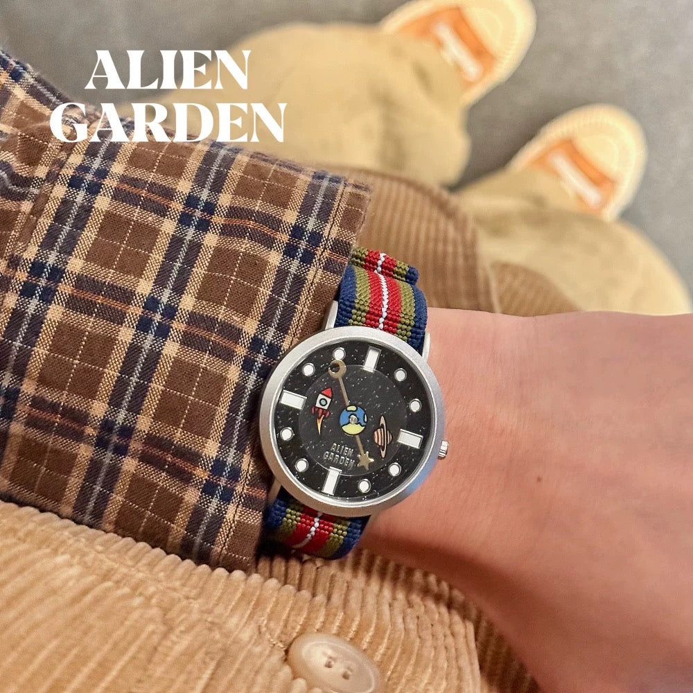 Universe Earth Rocket Watch - Alien Garden