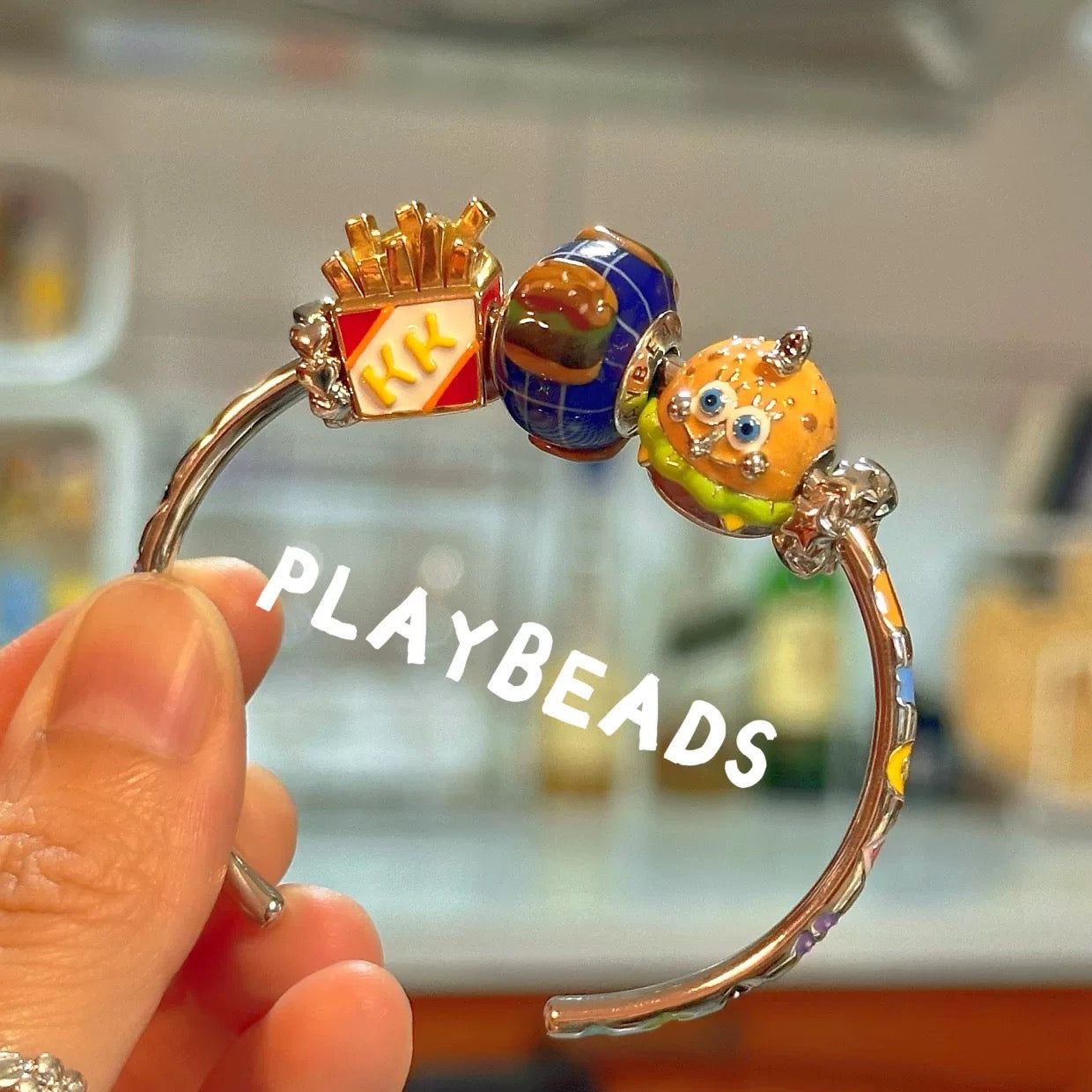 Basic Open Bracelet - PLAYBEADS