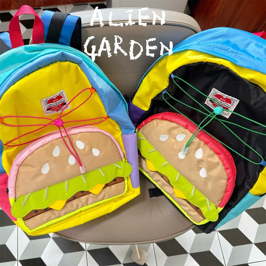 Burger outdoor hiking backpack - Alien Garden