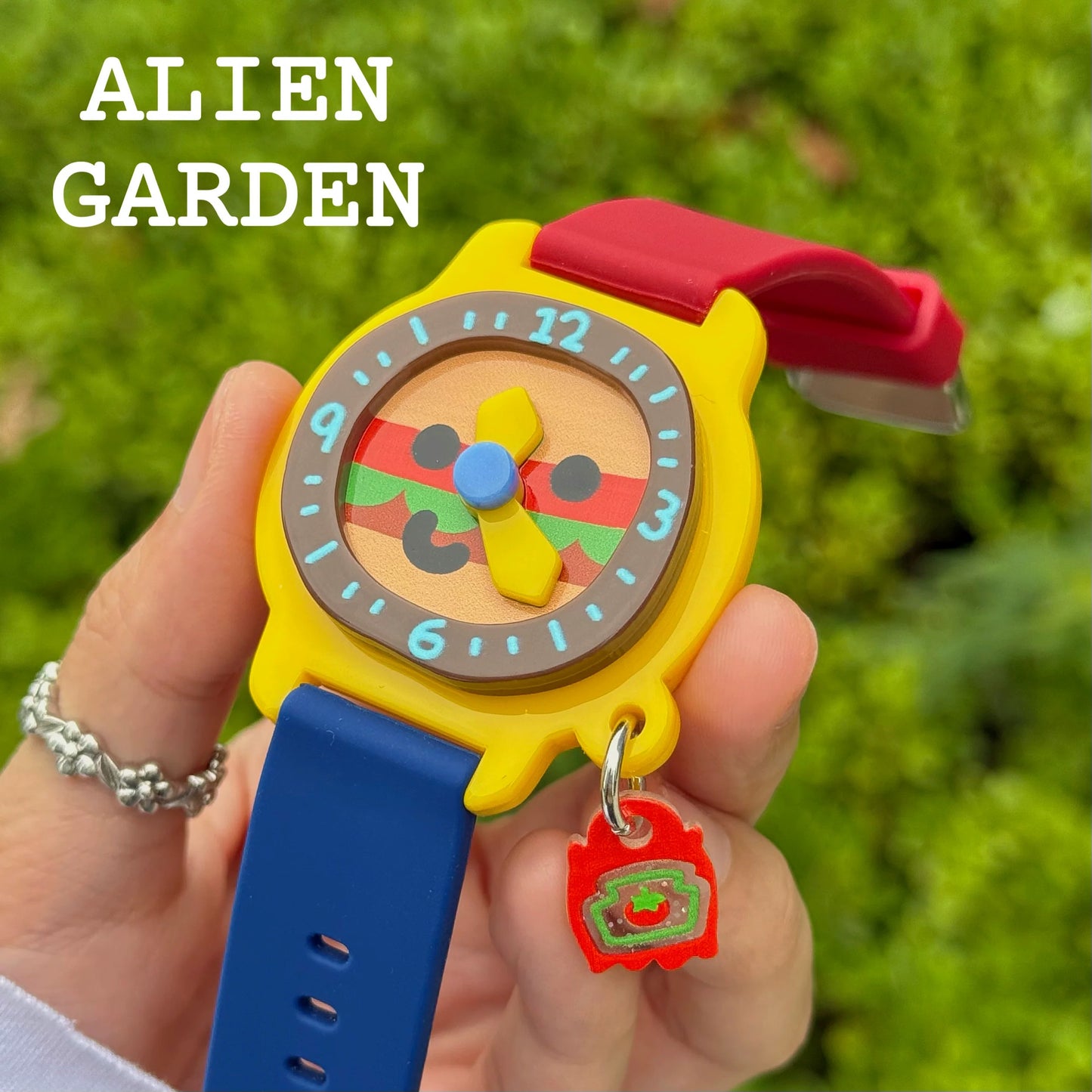 Burger Brown Watch - Alien Garden