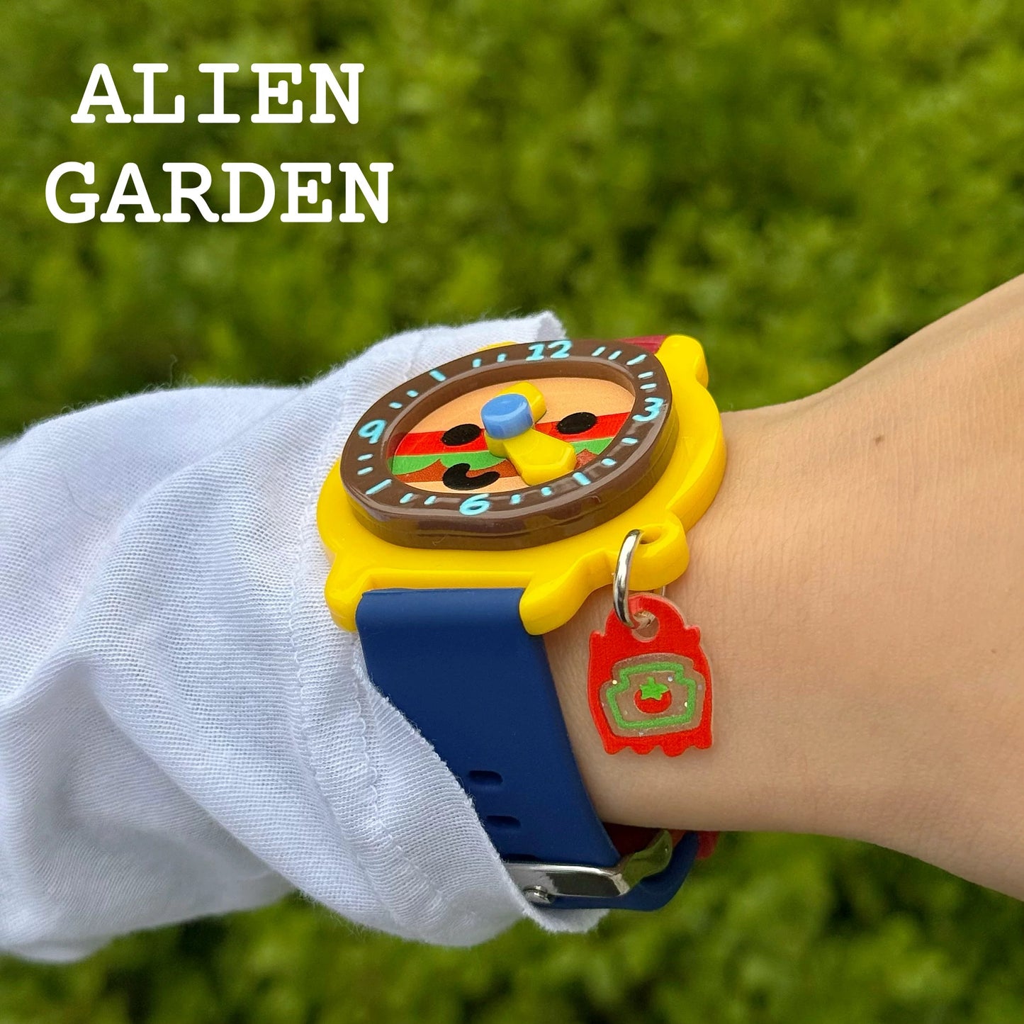 Burger Brown Watch - Alien Garden