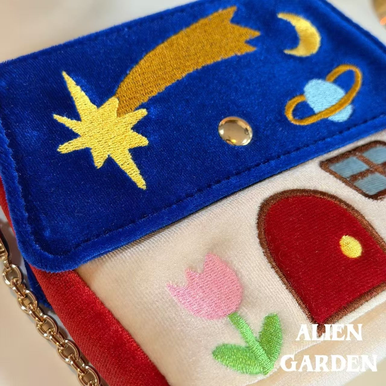 Stars&Moon Jewelry Pouch - AlienGarden