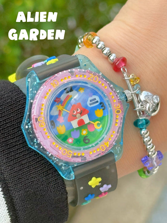 Rainbow Garden watch - AlienGarden