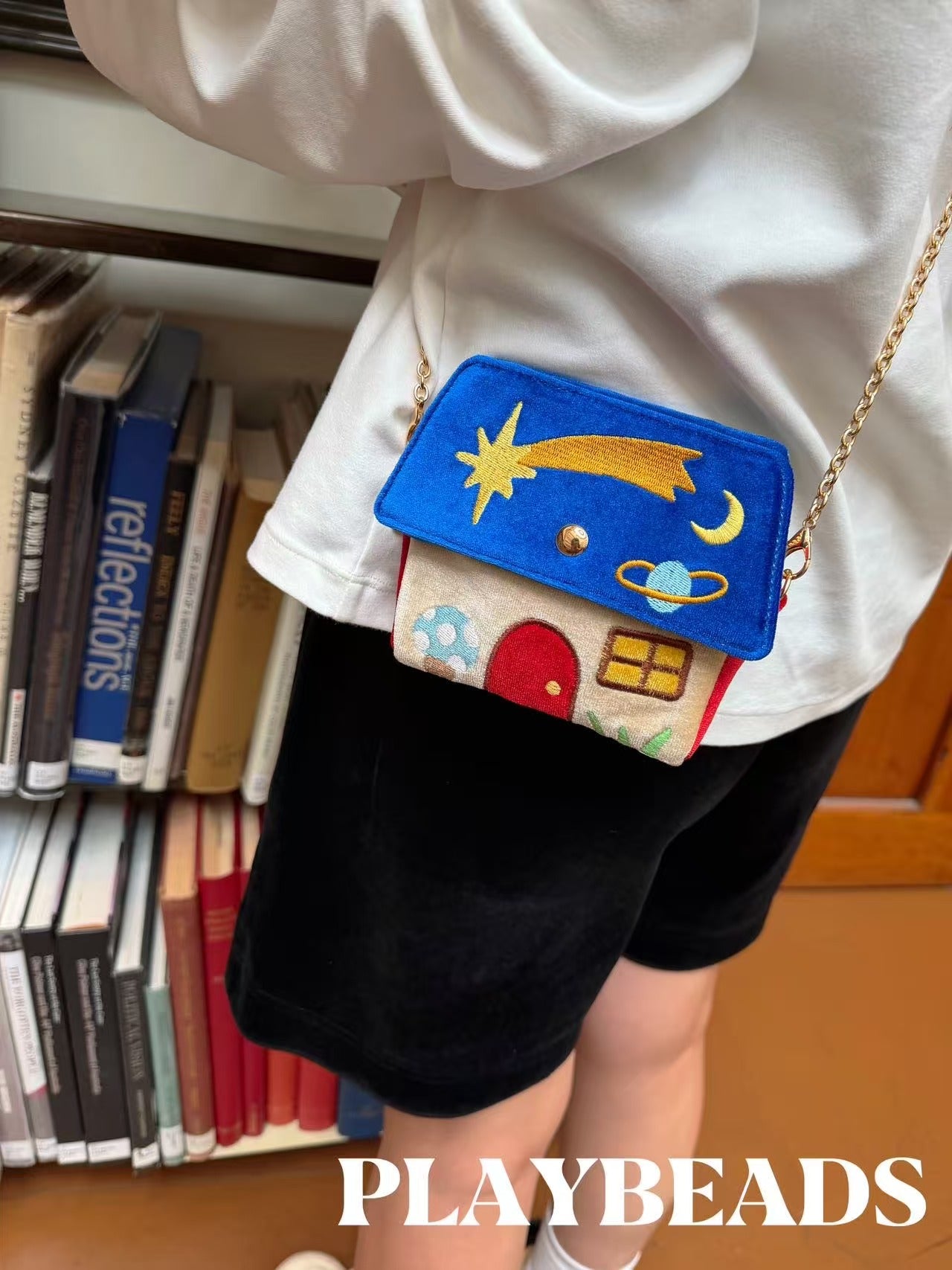 Stars&Moon Jewelry Pouch - AlienGarden