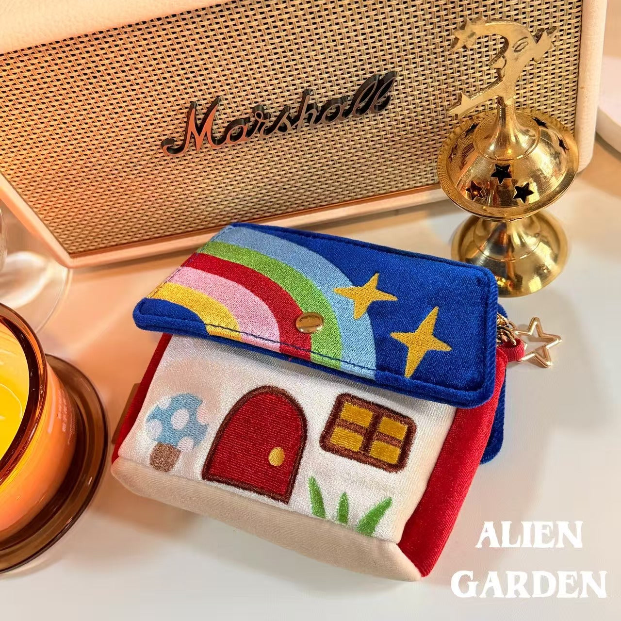 Stars&Moon Jewelry Pouch - AlienGarden